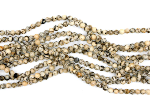 Feldspare Gemstone Beads, 6mm, Round